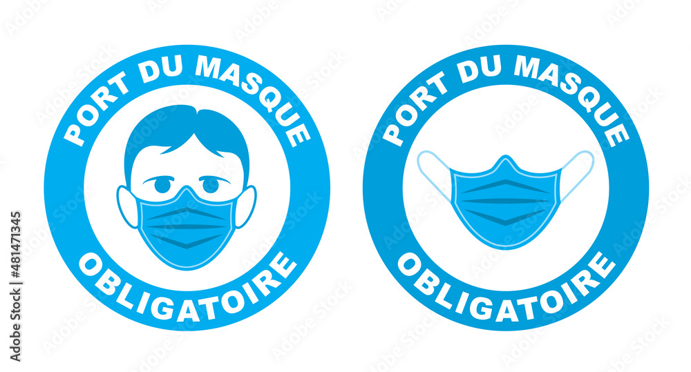 Masque obligatoire Masque obligatoire