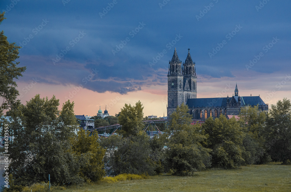 Obraz premium Magdeburg