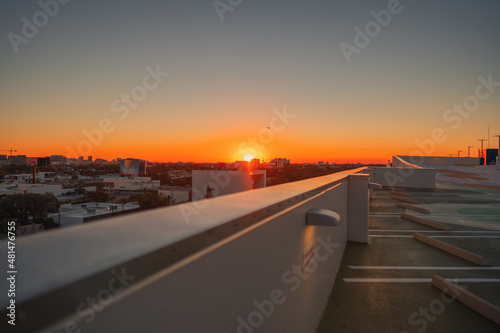 views sunset Wynwood Miami florida sun city  © Alberto GV PHOTOGRAP