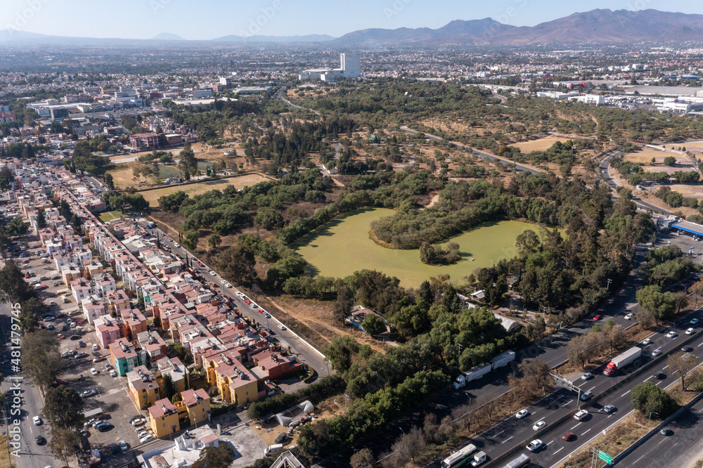 Vista aérea del Parque de la Familia Vista aérea del Parque de la Familia