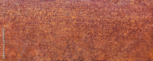 weathered iron surface, pan...