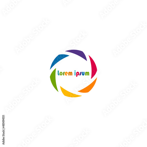 Global Community Logo. Community human Logo