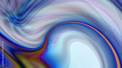 Abstract wavy uturistic image. Horizontal background with aspect ratio 16   9