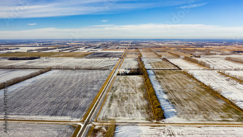 North Dakoda Farm Fields