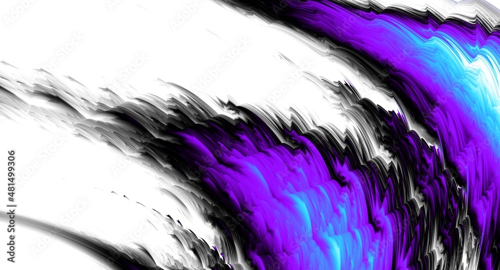 Wavy abstract futuristic background