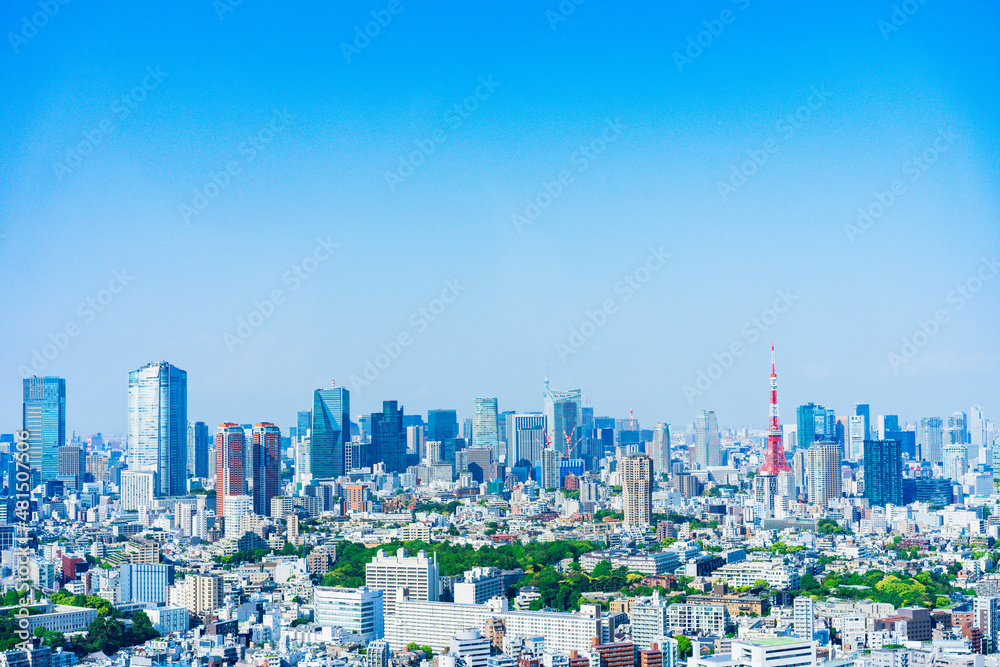 東京の都心風景 東京の都心風景