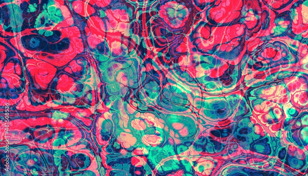 Abstract wavy fractal