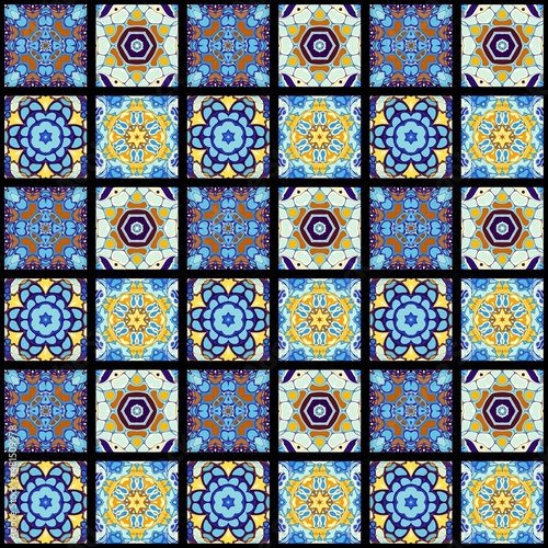 Wallpaper Mural Abstract vintage ornament background Torontodigital.ca