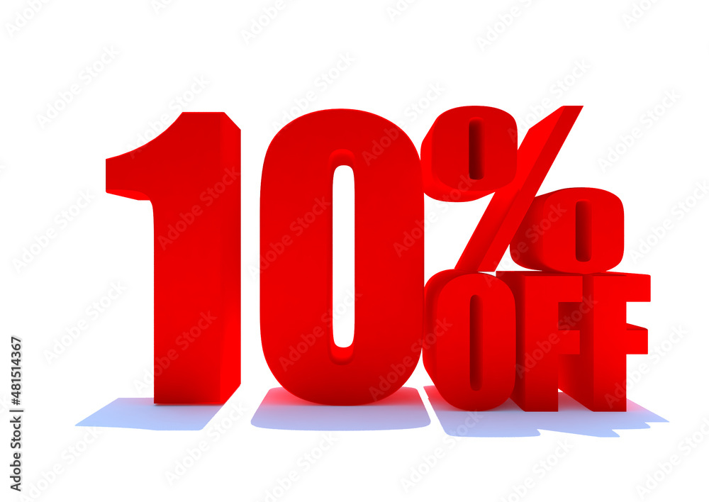 10 Percent off 3d Sign on White Background, Special Offer 10% Discount Tag, Sale Up to 10 Percent Off,big offer, Sale, Special Offer Label, Sticker, Tag, Banner, Advertising, offer Icon 10 Percent off 3d Sign on White Background, Special Offer 10% Discount Tag, Sale Up to 10 Percent Off,big offer, Sale, Special Offer Label, Sticker, Tag, Banner, Advertising, offer Icon
