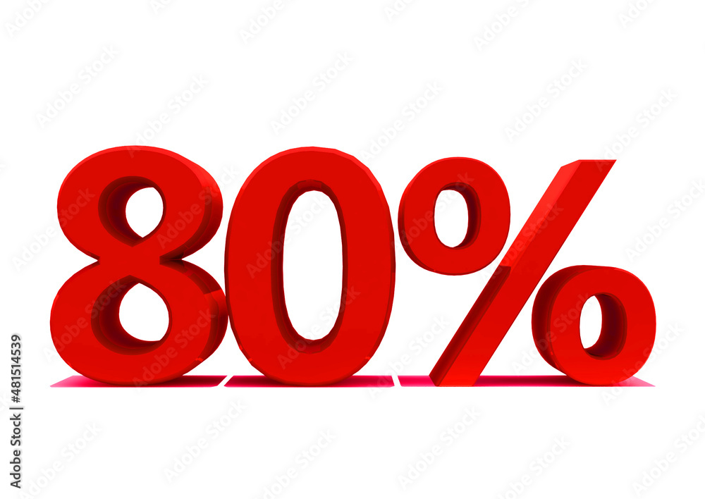 80 Percent off 3d Sign on White Background, Special Offer 80% Discount Tag, Sale Up to 80 Percent Off,big offer, Sale, Special Offer Label, Sticker, Tag, Banner, Advertising, offer Icon 80 Percent off 3d Sign on White Background, Special Offer 80% Discount Tag, Sale Up to 80 Percent Off,big offer, Sale, Special Offer Label, Sticker, Tag, Banner, Advertising, offer Icon