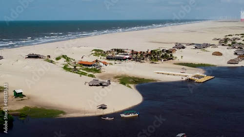 Wallpaper Mural Lencois Maranhenses Maranhao Brazil. Tropical scenery for vacation travel. Northeast Brazil. International travel destinations. Torontodigital.ca