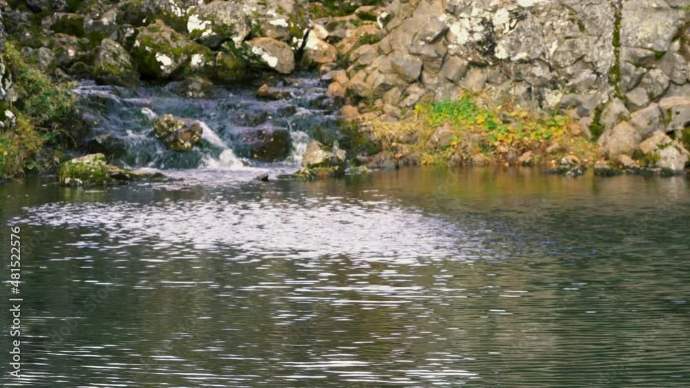Various shots of a pristine river flowing. 4k stable shots Various shots of a pristine river flowing. 4k stable shots
