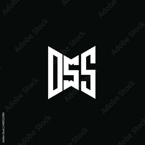 DSS letter logo creative design. DSS unique design photo