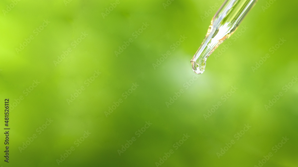 droplet dosing a biological herbal extract. droplet dosing a biological herbal extract.
