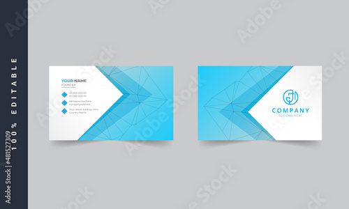 Business card template design. Modern business cards. Business card with photo, business card photography, business card layout. Blue business card, Yellow business card, Orange business card, Red b