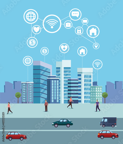 smartcity and cars