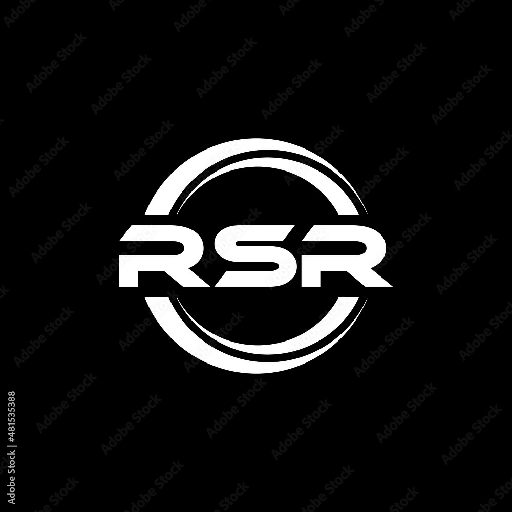 RSR letter logo design with black background in illustrator, vector logo modern alphabet font overlap style. calligraphy designs for logo, Poster, Invitation, etc. RSR letter logo design with black background in illustrator, vector logo modern alphabet font overlap style. calligraphy designs for logo, Poster, Invitation, etc.