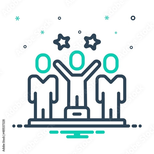 Mix icon for prominent