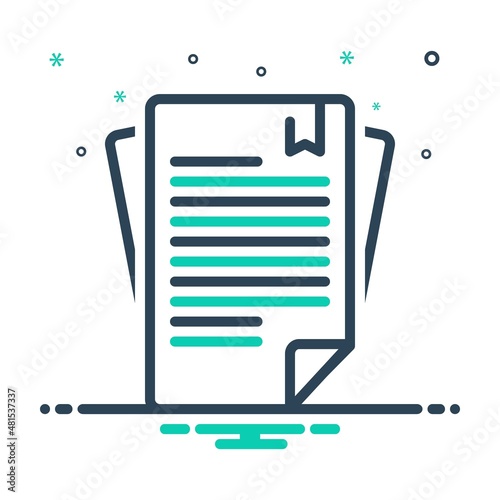 Mix icon for chapter