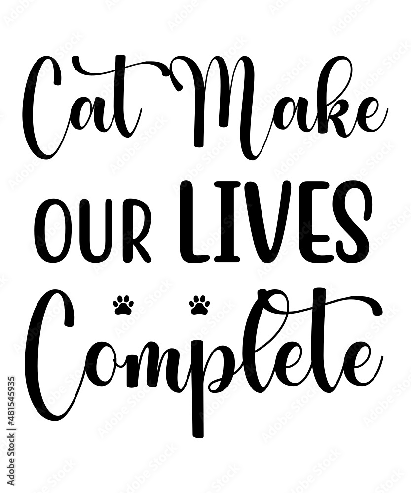 Obraz premium cat t-shirt design