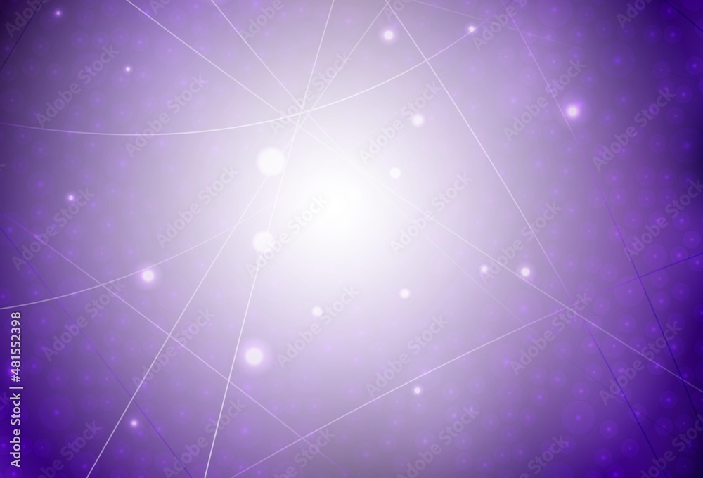 Fototapeta premium Dark Purple vector template with repeated sticks.