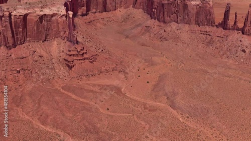 video of America's deserts, Navajo territory, landscapes of the national parks of the United States