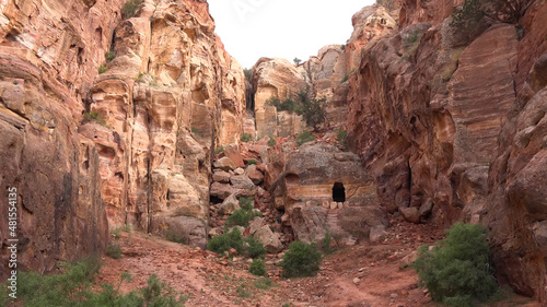 High Place of Sacrifice Trail in Petra - Jordan, World Heritage Site © Дмитрий Насонов