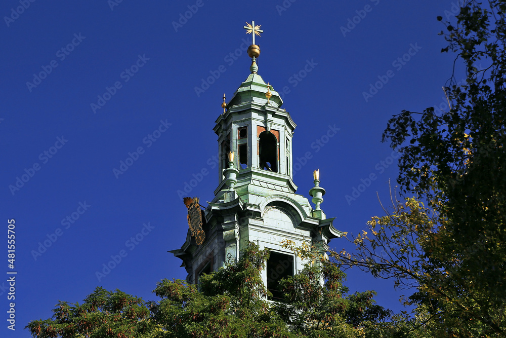 Wawel cathedral and chapel tower, Poland, Krakow Wawel cathedral and chapel tower, Poland, Krakow