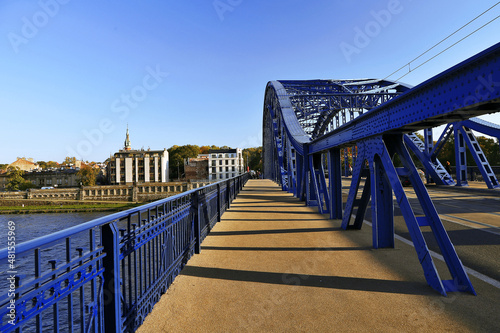 Vistula iron bridge, Wisla , Krakow, Poland