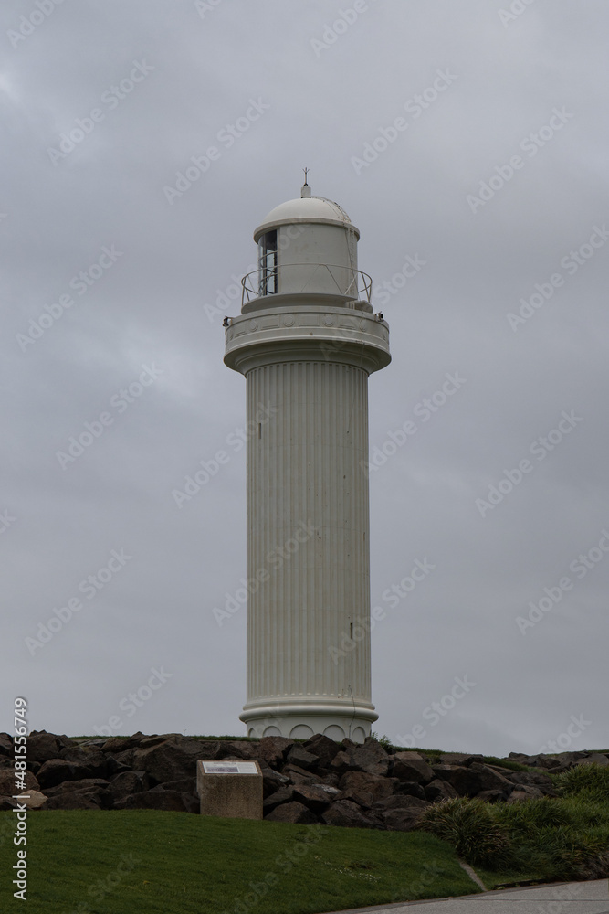 Flagstaff point lighthouse at Wollongong, NSW, Australia.
