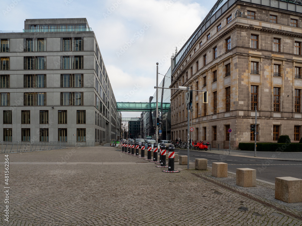 Obraz premium Berlin city streets.