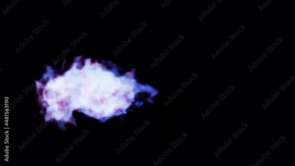 Flame on Transparent Background 4k Animation Ultra HD