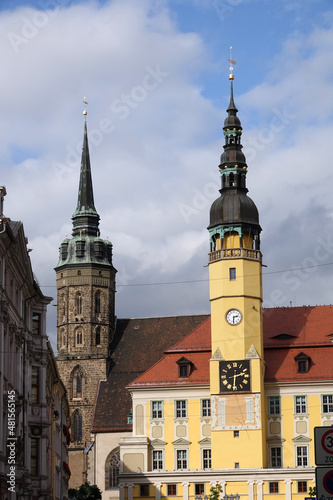 Dom und Rathaus in Bautzen