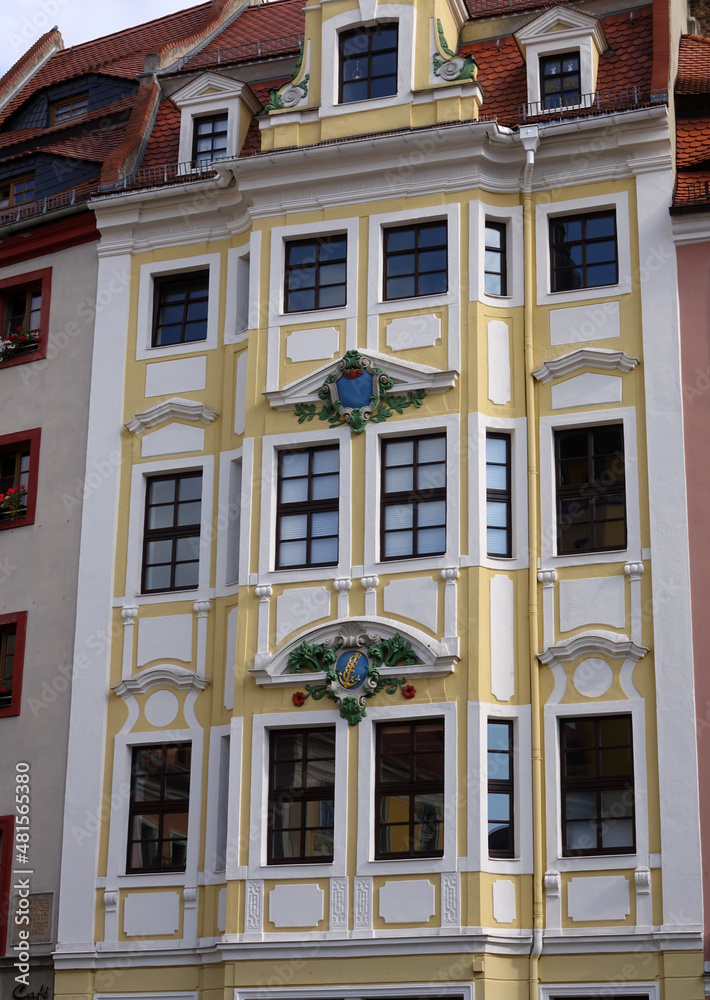 Fototapeta premium Haus am Hauptmarkt in Bautzen