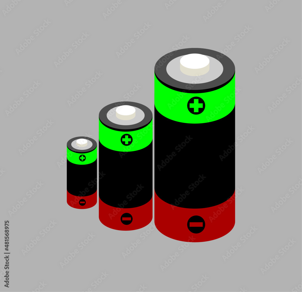 vector icon electric battery, rechargeable battery vector icon electric battery, rechargeable battery