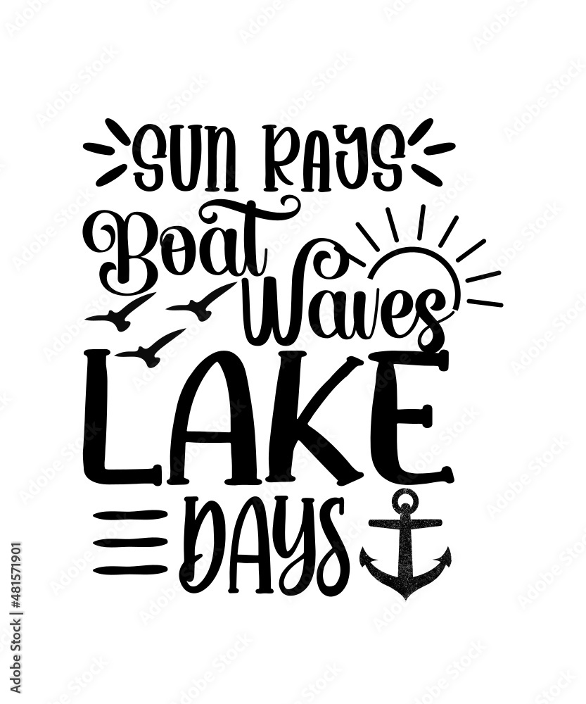 Lake SVG Bundle, Png, Dxf, lake life svg, quotes svg, family svg, Camping Svg, fishing svg, funny quotes svg, lake house svg, cut File, Cricut Cameo,On Lake Time Design SVG,Rustic Lake Life Sign SVG
