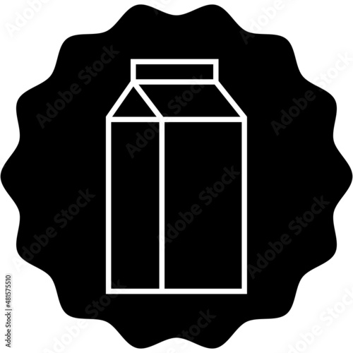 Iconos de menú de alérgenos alimentarios en círculos. Iconos blancos de alérgenos alimentarios en círculos negros. Leche, productos lácteos y quesos alergia iconos vectoriales.