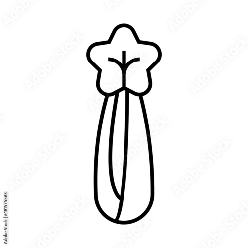 Iconos de menú de alérgenos alimentarios en círculos. Iconos blancos de alérgenos alimentarios en círculos negros. Apio alergia iconos vectoriales.