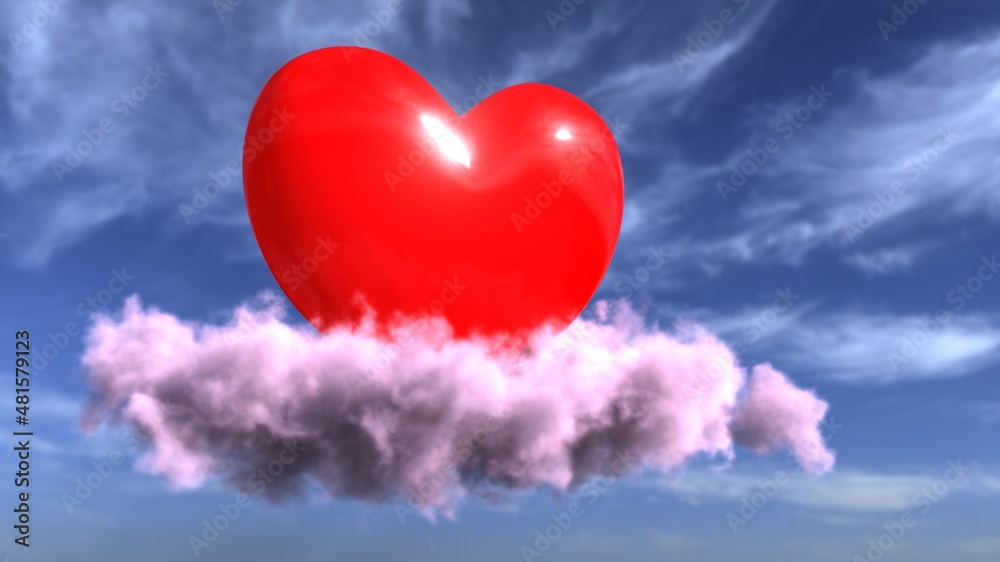 Heart On Cloud Heart On Cloud