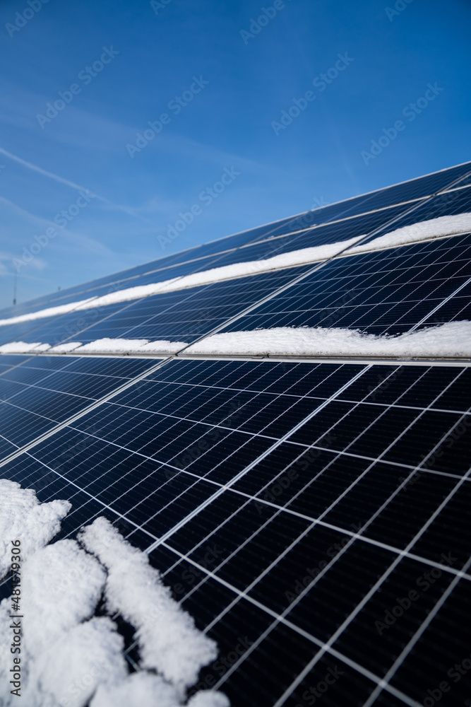 photovoltaics in winter - snow and its operation, snow removal