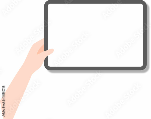 パッド　片手持ち