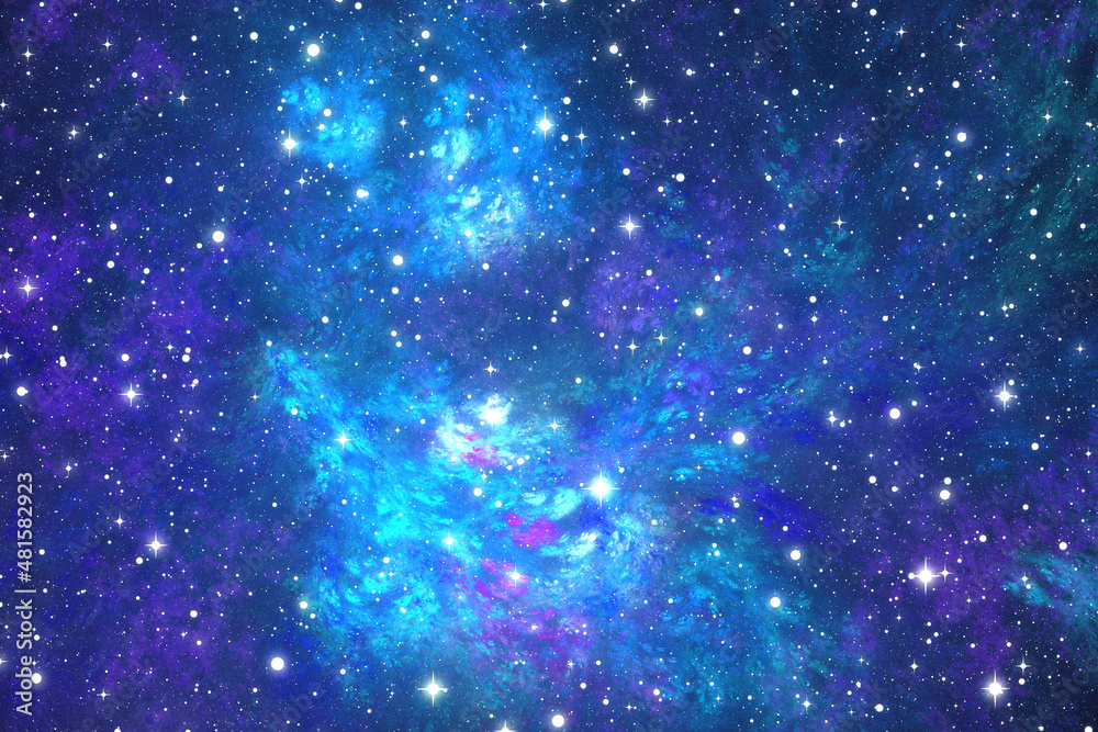 Obraz premium background with stars