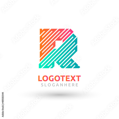 letter R logo Free Download letter R logo - GFXLoad