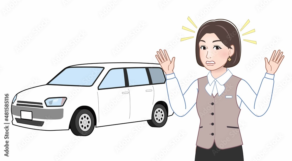 車と社員 車と社員