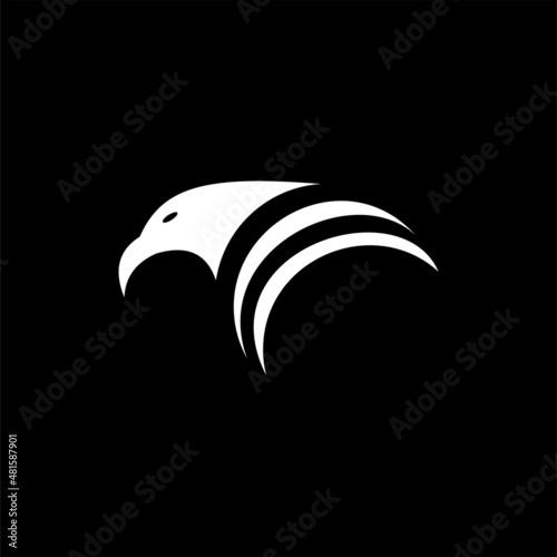  eagle head logo design  Vector Image , bird logo vector , head bird logo 
