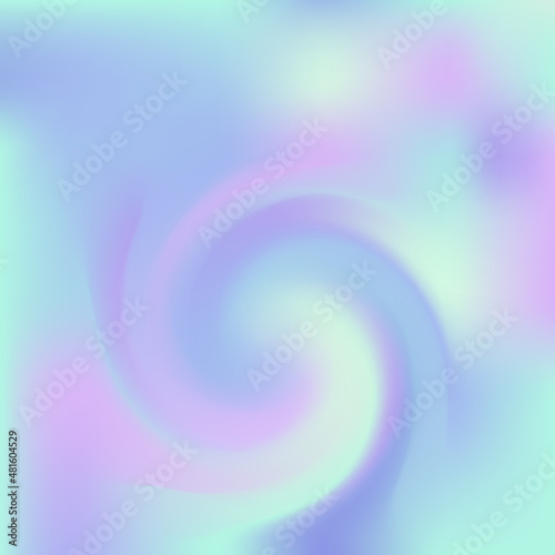 Holographic background. Holo sparkly cover. Abstract soft pastel colors backdrop. © MichiruKayo