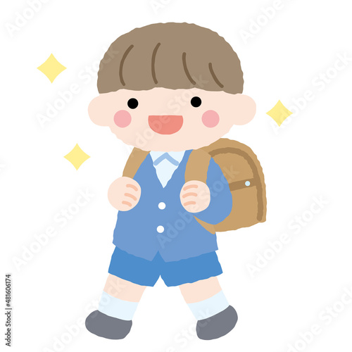 新入生・小学生のイラスト