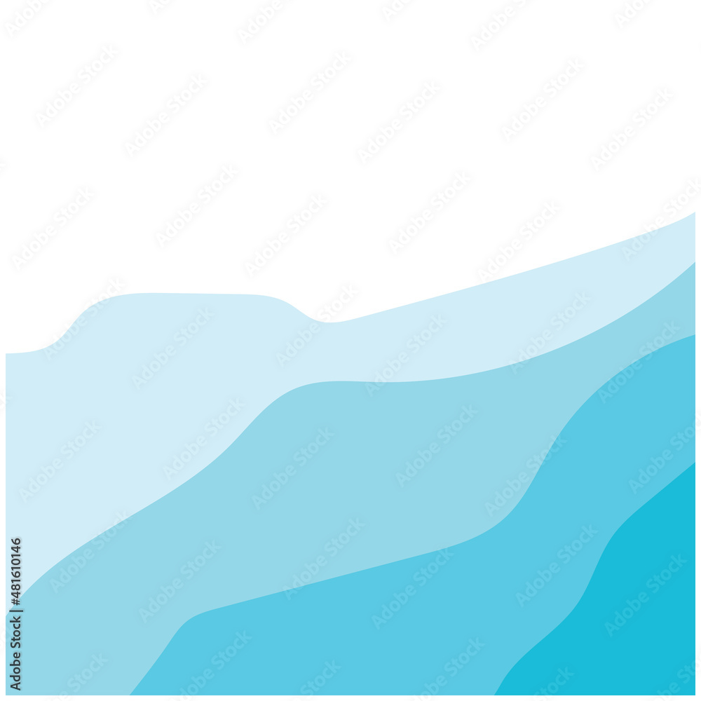 Obraz premium Abstract Water wave design background