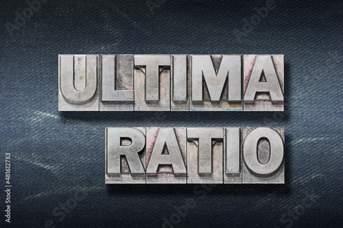 Φωτογραφία ultima ratio den