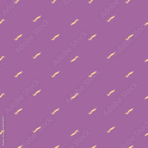 Confetti seamless pattern. Background of celebrated birthday.
